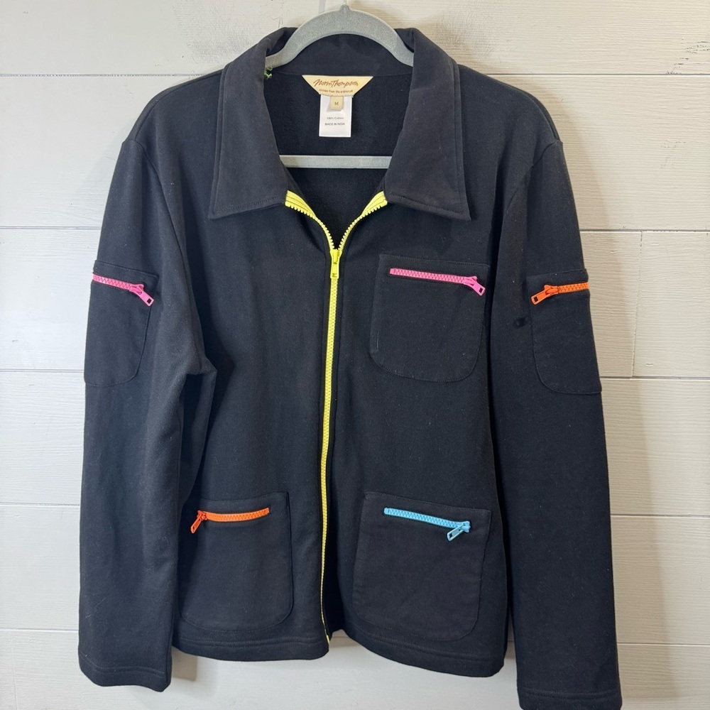 Norm Thompson | Multicolor Zipper Jacket Size Medium